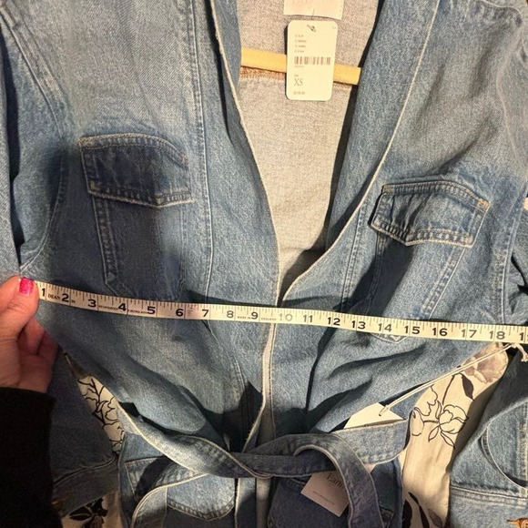 Free People Joaquin Kimono Jacket/Dress / Denim - Picture 8 of 9